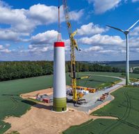 windpark construction site